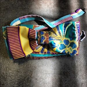 Exotic Bow tie with pocket square